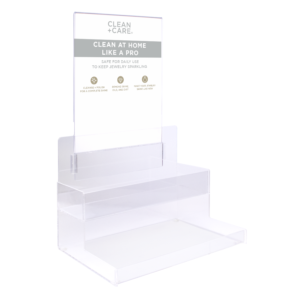 Clean And Care Luxury Point-of-Sale Display
