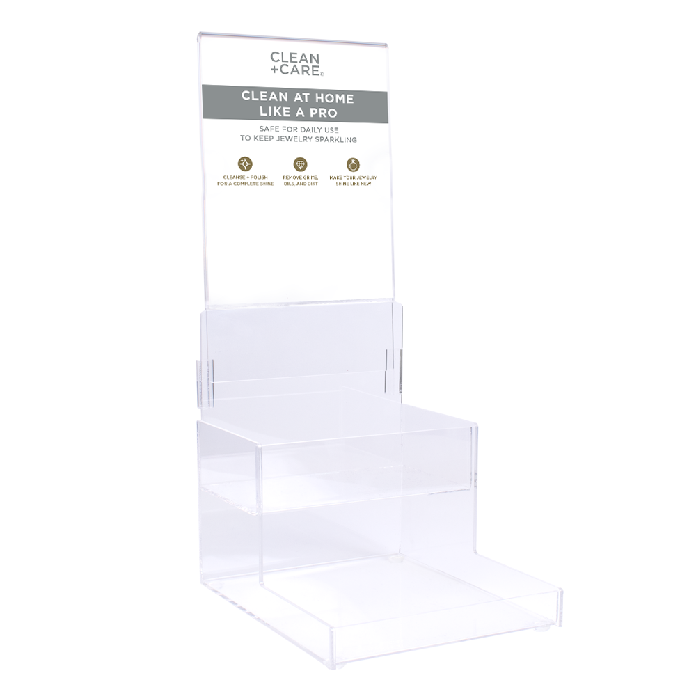 Clean And Care Mini Luxury Point-of-Sale Display