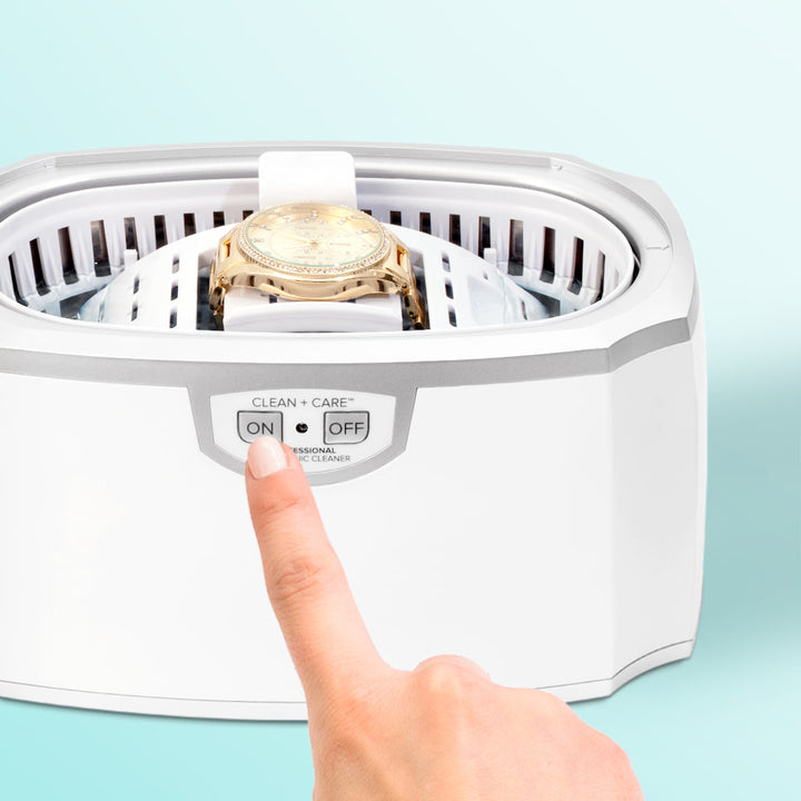 Ultrasonic Cleaner used on a watch