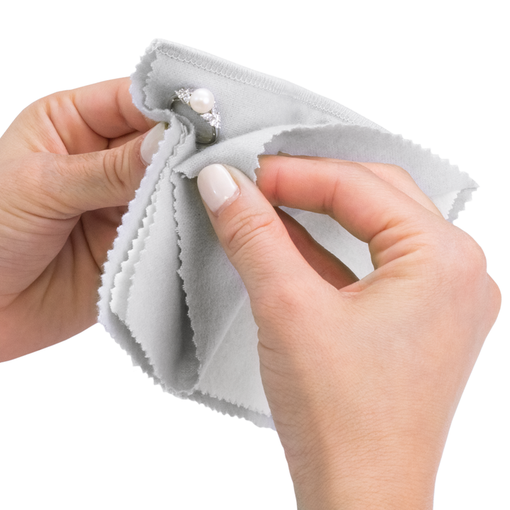 Jewelry polishing cloth from Clean + Care
