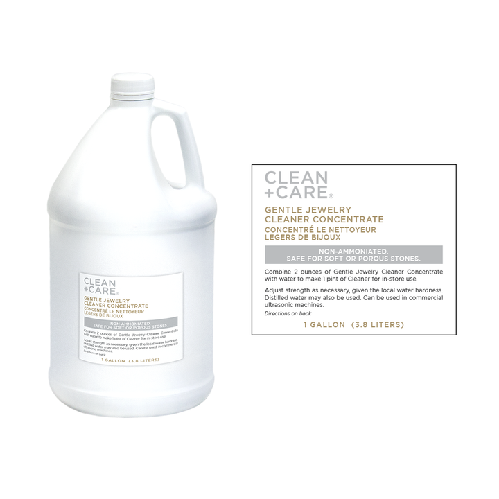 Clean And Care Gallon-sized Gentle Jewelry Cleaner Concentrates for Bulk Cleaning