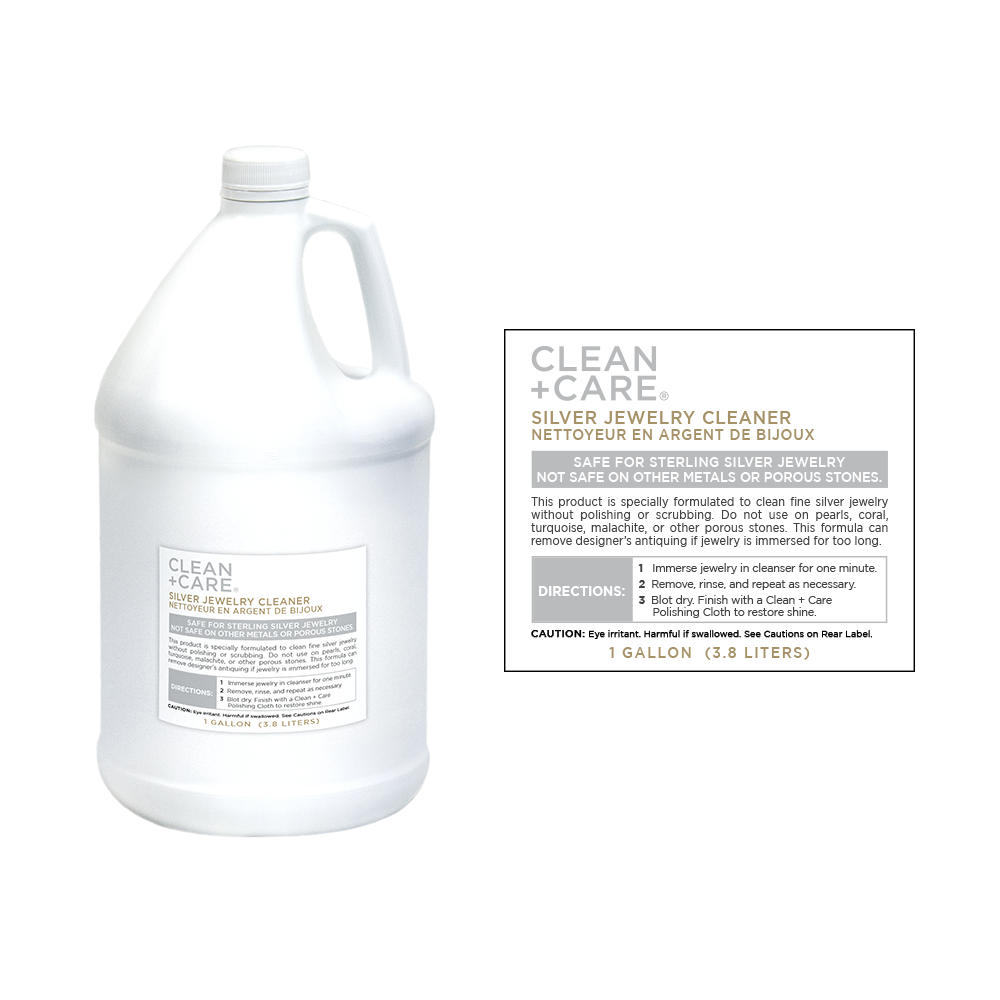 Silver jewelry cleaner concentrate 1 gallon